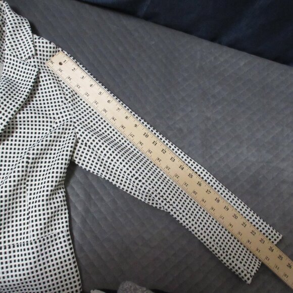 Talbots Gingham Blazer Jacket Large - Picture 16 of 16